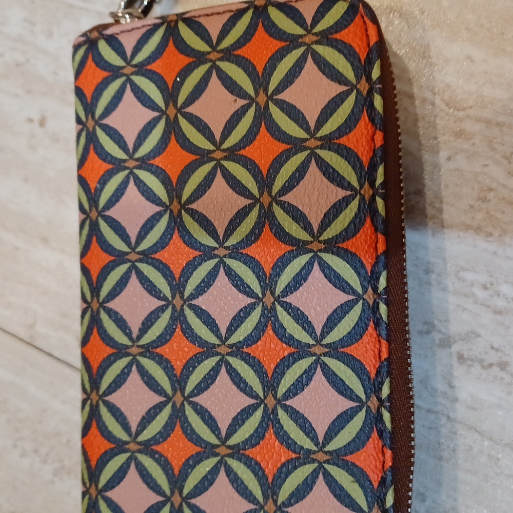 Fossil Multi-Colored Design Print Wallet - image 2